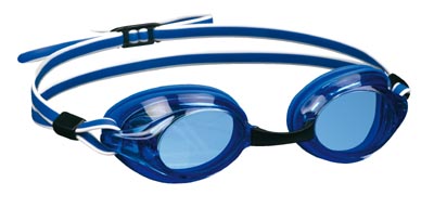BECO zwembril Boston | blauw/wit