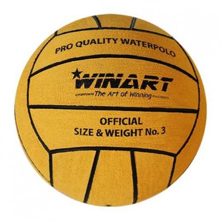 Winart waterpolobal Pro, geel, maat 3