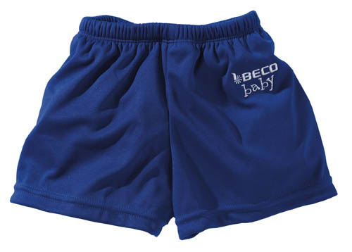 BECO baby zwemluier, shorts-vorm, blauw