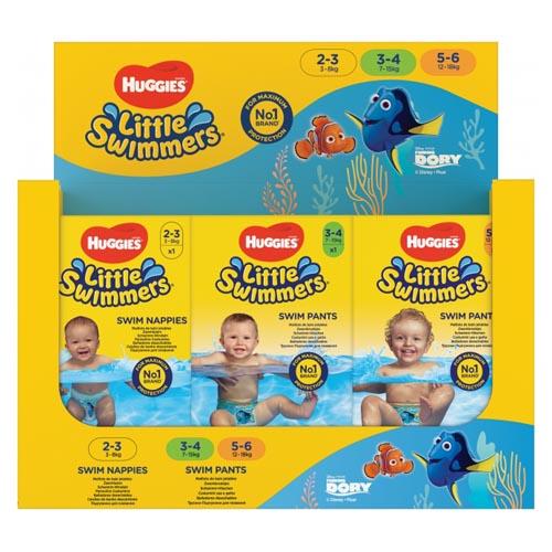 Huggies little swimmers 36 stuks, assortiment