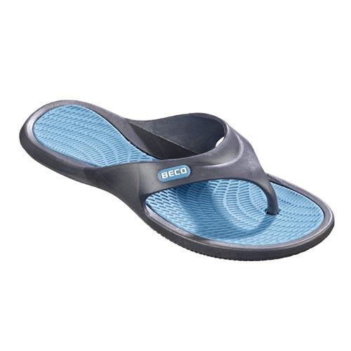 BECO dames teenslippers | turquoise