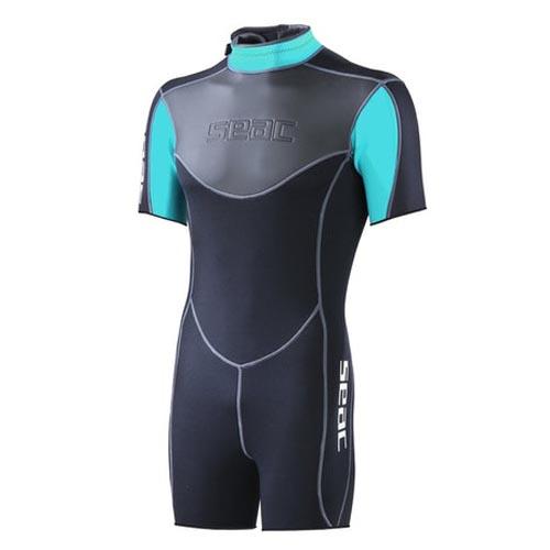 rib Maar Controversieel SEAC heren wetsuit shorty Sense