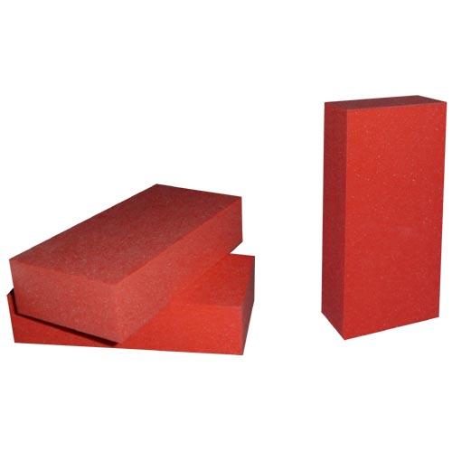 Waterblokje, 18x9x4,2 cm, per stuk, rood