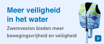 Zwemvesten bieden kinderen meer bewegingsvrijheid en veiligheid in het water