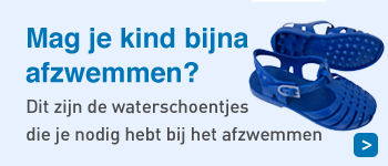 Waterschoentjes voor het afzwemmen