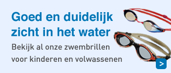 Met onze zwembrillen heb je een goed en duidelijk zicht in het water