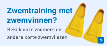 Zwemvinnen voor zwemtraining? Bekijk alle zoomers en zwemvliezen