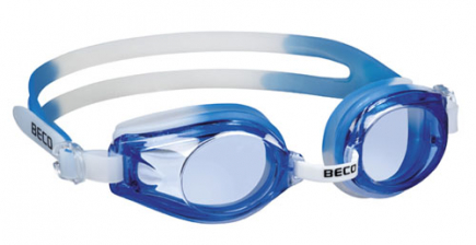 BECO kinder zwembril Rimini 12+ | wit/blauw