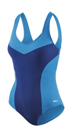 BECO body shaping badpak, C-cup, donker blauw/petrol