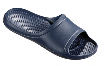 BECO badslippers Pure | donker blauw