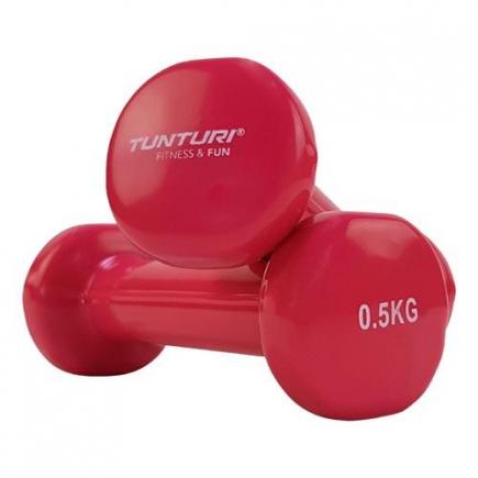 Tunturi dumbbells, vinyl