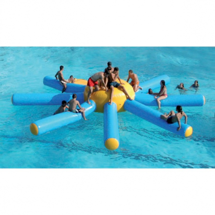 Opblaasbare zeester, 5 armen, 600x600x120 cm