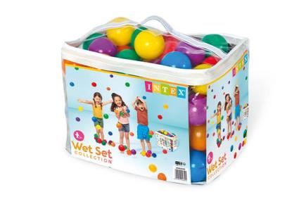 Intex fun ballen | Ø 8 cm - 100 stuks