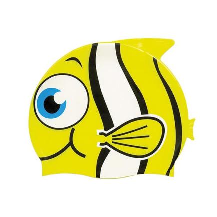 BECO kinder badmuts vis | geel