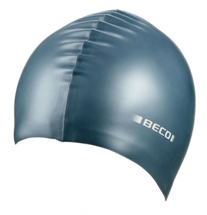 BECO badmuts Metalic | silicone | petrol metalic**