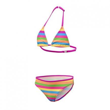BECO pop colour triangel bikini voor meisjes | multi color