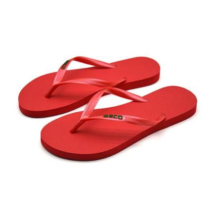 BECO dames teenslippers | roze