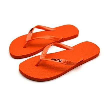 BECO heren teenslippers | oranje