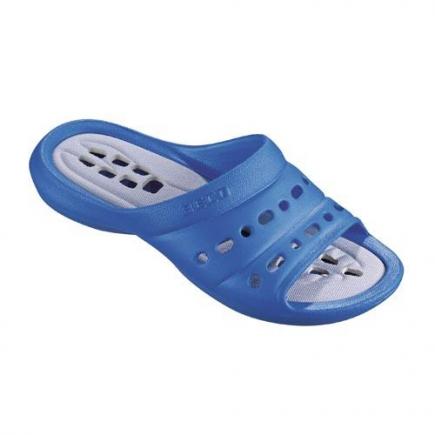 BECO badslippers, blauw