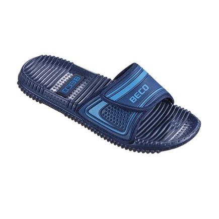 BECO badslippers | donkerblauw/blauw