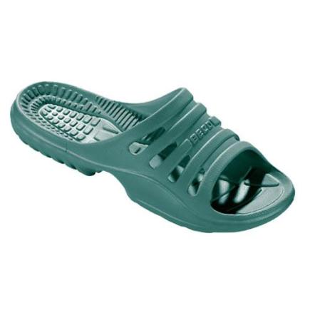BECO dames badslippers | petrol