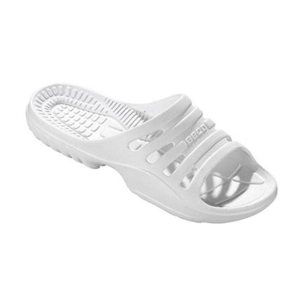 BECO heren badslippers | wit