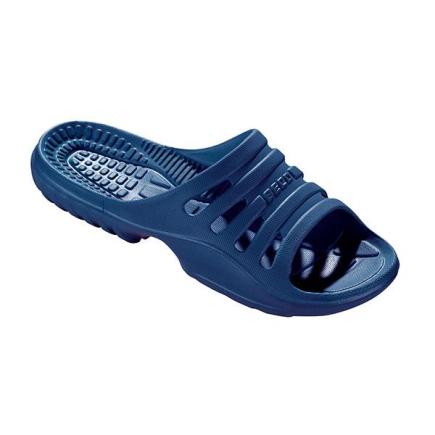 BECO heren badslippers | donkerblauw