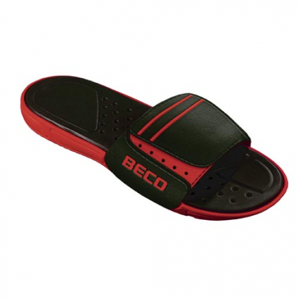 BECO heren slippers, rood