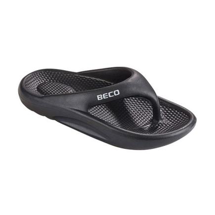 BECO teenslippers Easy | unisex | zwart