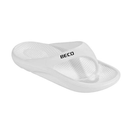 BECO teenslippers Easy | unisex | wit