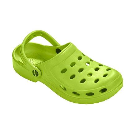 BECO dames clogs | limegroen