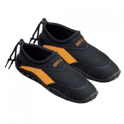 BECO waterschoenen | zwart/oranje