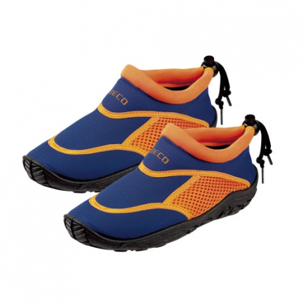 BECO kinder waterschoentjes | blauw/oranje