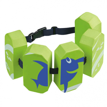 BECO-SEALIFE® zwemgordel met 5 drijvers | groen | 19-30 kg - 2-6 jaar