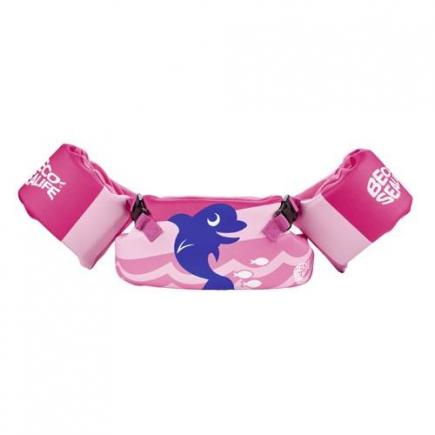 BECO-SEALIFE® zwemset | zwembandjes en zwemgordel | roze | 15-30 kg