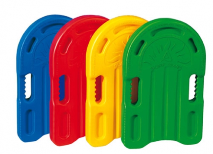 Zwemplankje Standard | plastic hd-pe | 43x26x4 cm | assortimentskleuren