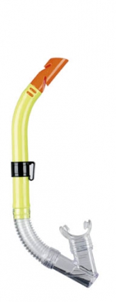 BECO kinder snorkeltube dry top small, geel