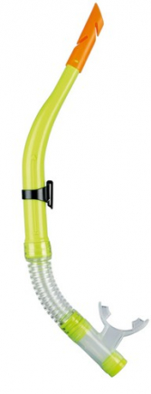 BECO snorkeltube dry top, geel