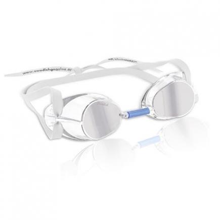 Malmsten zwembril | Jewel Collecion | wit/zilver**