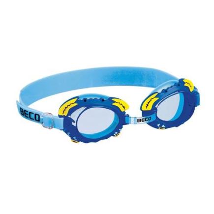 BECO kinder zwembril Palma 4+ | krab design | blauw