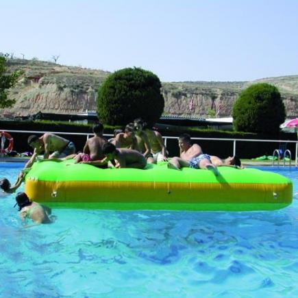 Opblaasbaar eiland, 400x400x40 cm