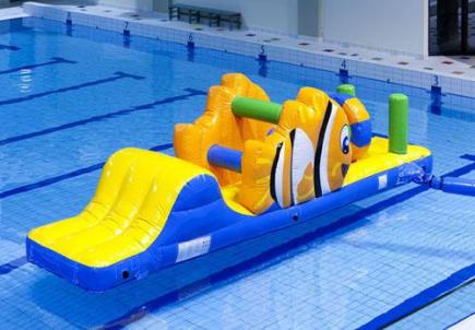 Vis run met slide, 7,0x1,7x1,8 meter
