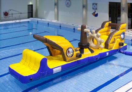 Piratenschip run, 9,0x2,5x2,4 meter