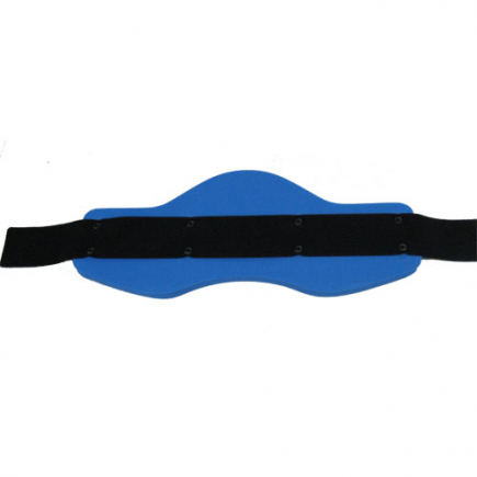 Aquarunner wetbelt, klittenbandsluiting, blauw