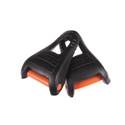 Aqquatix aqquacombat gloves, zwart/oranje