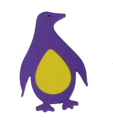 Drijvende figuren, evazote, pinguin