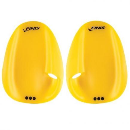 Finis agility paddles, geel