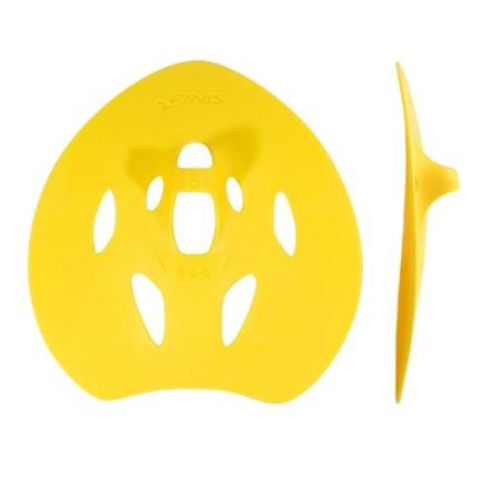 Finis Manta paddle technical, geel