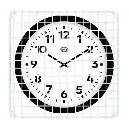 IHM beschermimgsrooster voor klokken 70x70 cm | wit