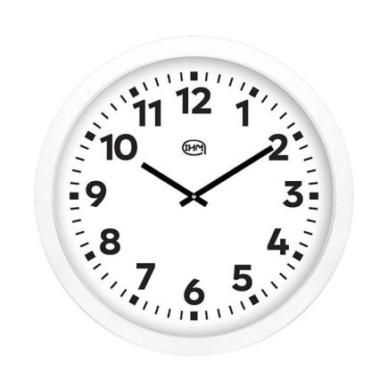 IHM zwembad wandklok Ø 60 cm | RC | plexiglas | wit